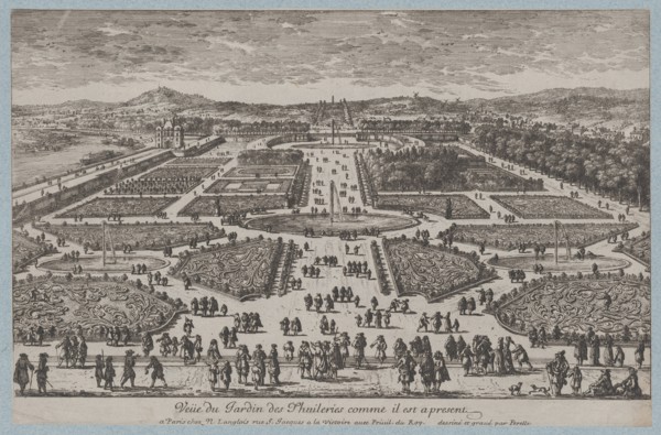 The Tuileries Garden, 1680., 1680. Creator: Adam Perelle.