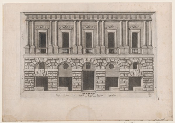 Speculum Romanae Magnificentiae: House of Raphael, 1549., 1549. Creator: Anon.
