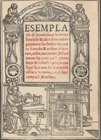 Esemplario di lavori, August 1529., August 1529. Creator: Nicolò Zoppino.