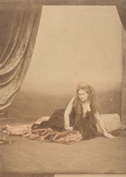 [Reine d'Etrurie], 1860s., 1860s. Creator: Pierre-Louis Pierson.