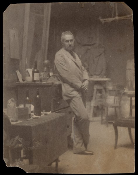 Self-Portrait, 1889-94., 1889-94. Creator: Thomas Eakins.