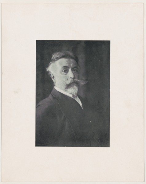 Reproduction of a photograph of Thomas Nast, after 1896., after 1896. Creator: Thomas Nast.