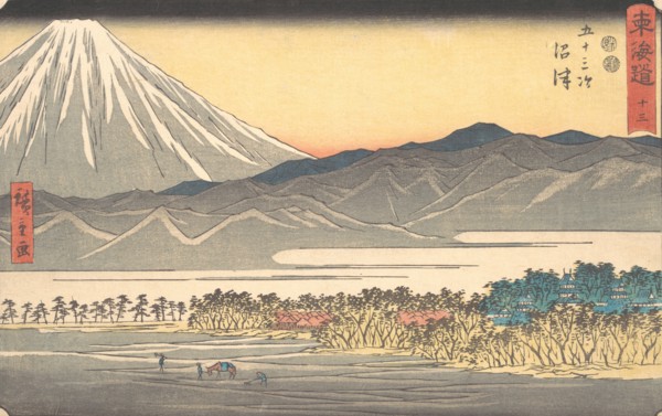 Numazu, ca. 1840., ca. 1840. Creator: Ando Hiroshige.