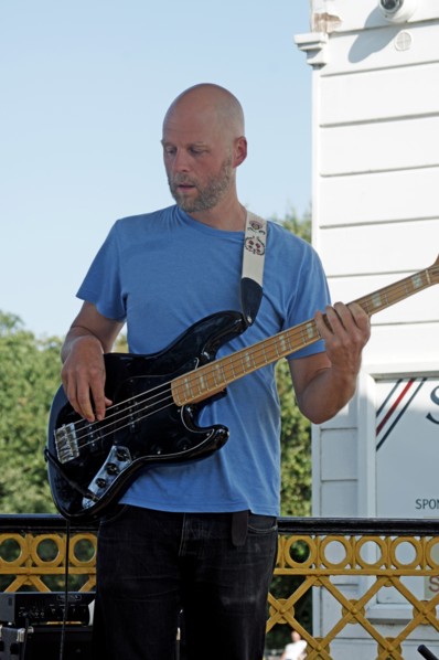 Spencer Brown, The Coalminers, Jazz on the Vine, Sevenoaks, Kent, 13 Sep 2020.