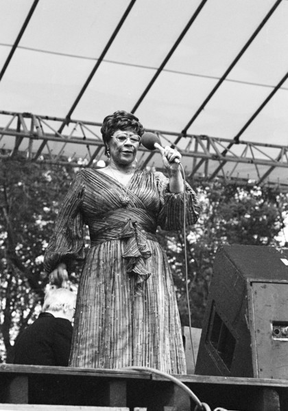 Ella Fitzgerald, Capital Jazz Festival, Knebworth, Herts, July 1981.
