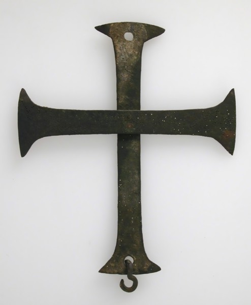 Cross, Byzantine, 6th century or later.