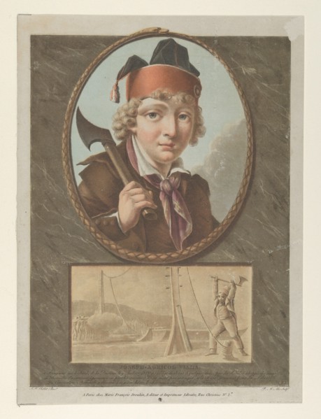 Joseph-Agricol Viala, after Sablet, ca. 1795.