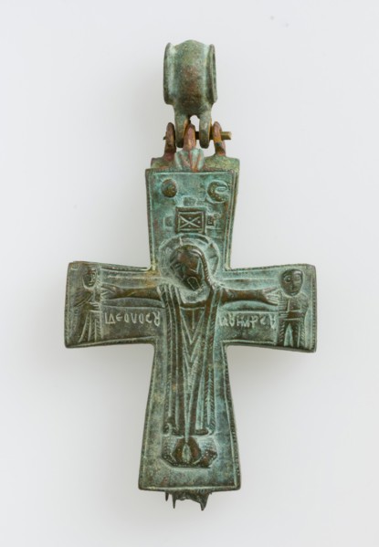 Reliquary Pendant, Byzantine, 10th-11th century.