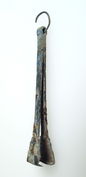 Tweezers, Frankish, 7th century.