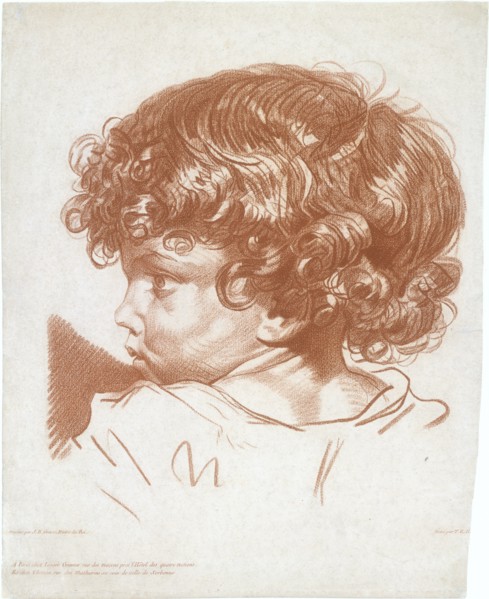 Study, Head of a Boy, ca. 1777.