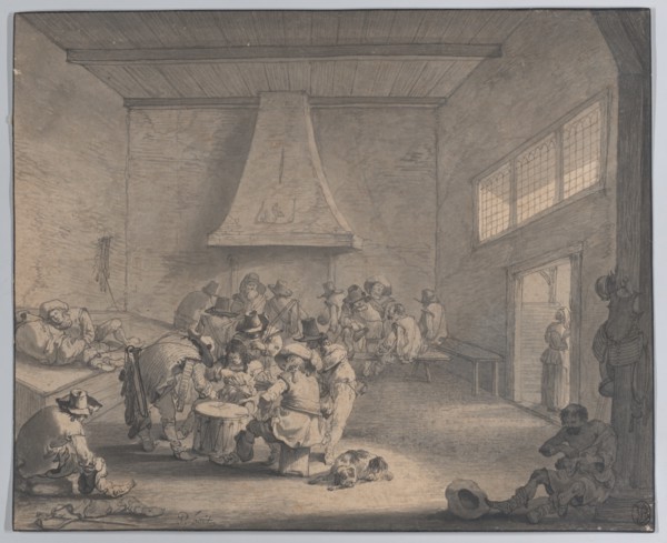 Guardroom Scene, ca.1700.
