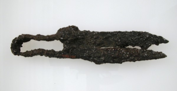 Scissors, Frankish, 7th century.
