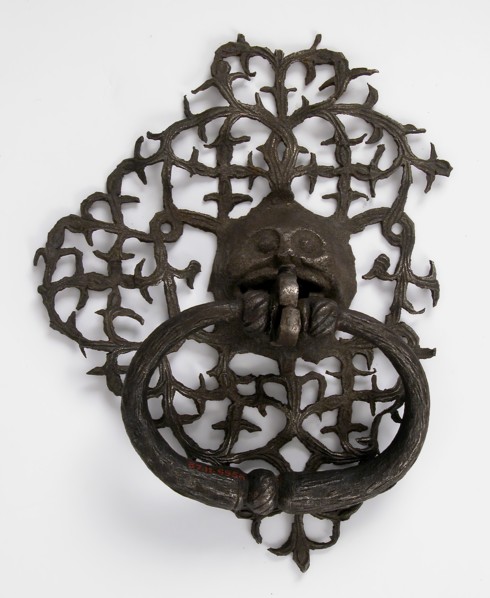 Door handle, German, 15th century.