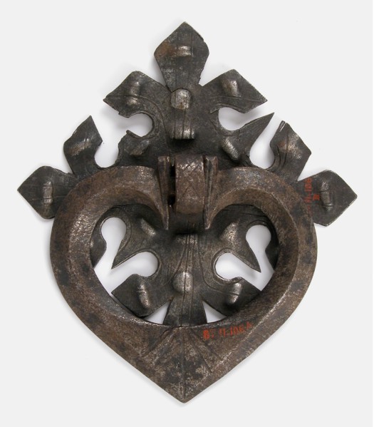 Door handle, German, late 15th century.