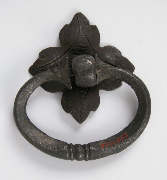 Door handle, German, early 16th century.