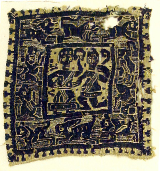 Textile Fragment, Coptic, early 6th century.