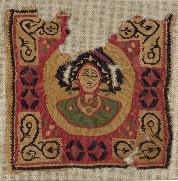 Textile Fragment, Coptic, 6th-7th century.
