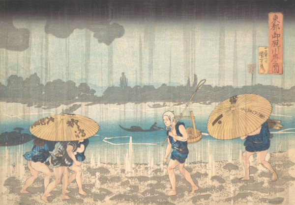 Onmayagashi in Edo, 1830-44.