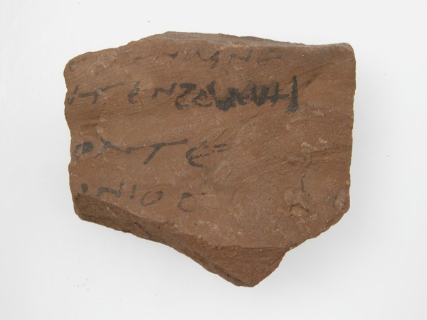 Ostrakon, Coptic, 7th century.
