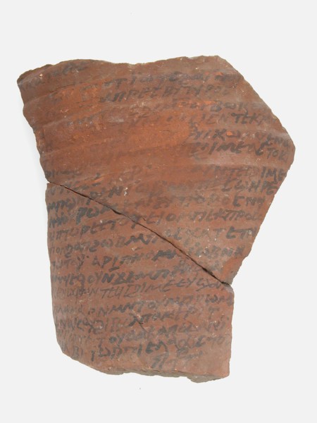 Ostrakon, Coptic, 7th century.
