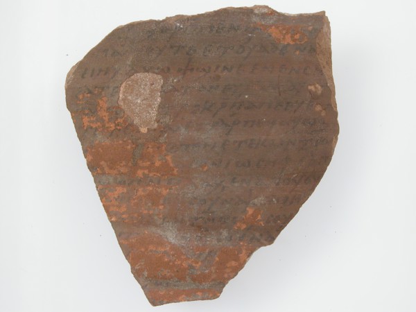 Ostrakon, Coptic, 580-640.