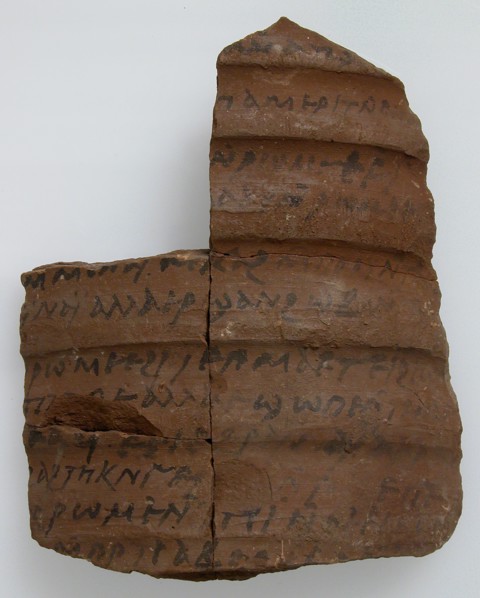 Ostrakon, Coptic, 600.
