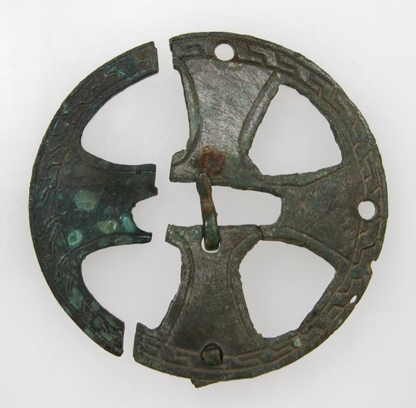 Central Mount of Purse, Frankish, 7th century (?).