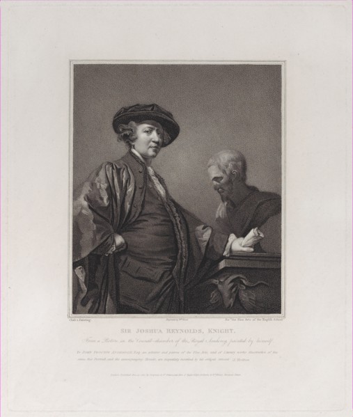 Sir Joshua Reynolds, Knight, 1811.
