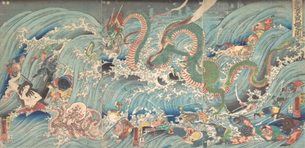 Recovering the Stolen Jewel from the Palace of the Dragon King, 1853.