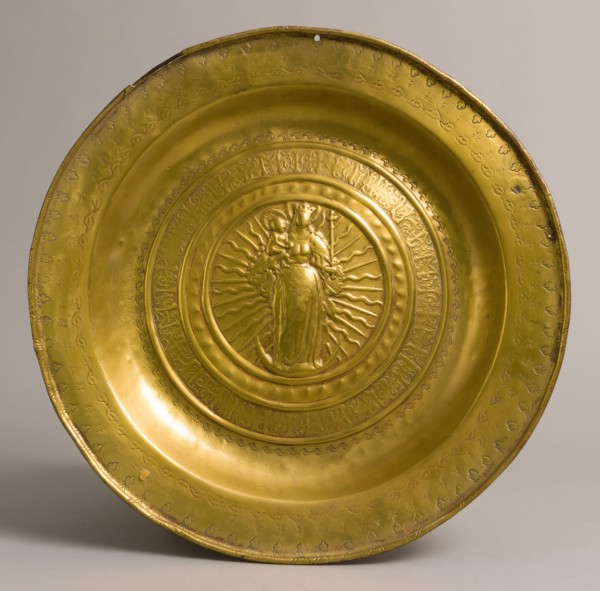 Dish, German, early 16th century.