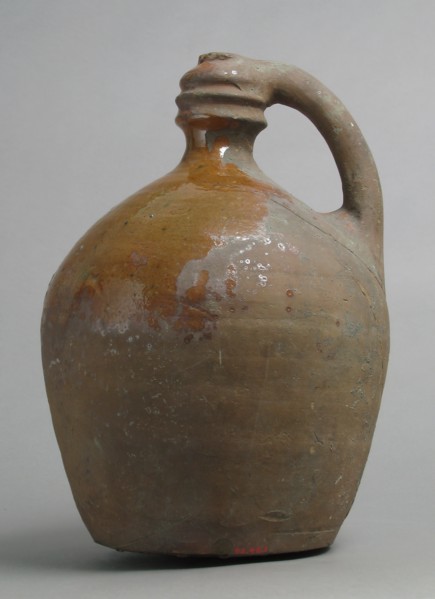 Pot, Watering, British, 16th-17th century. Watering pot known as a chantepleure