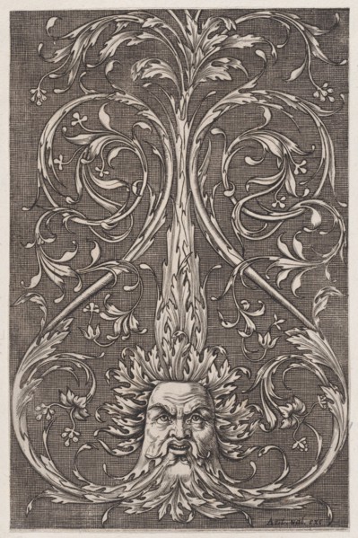 Ornamental Panel, ca. 1514-36.