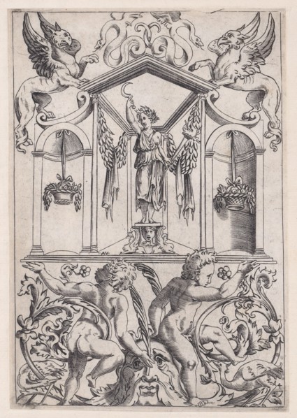 Ornamental Panel, ca. 1514-36.