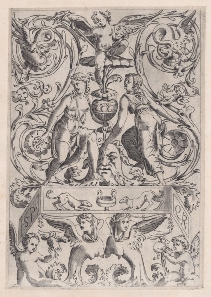 Ornamental Panel, ca. 1514-36.