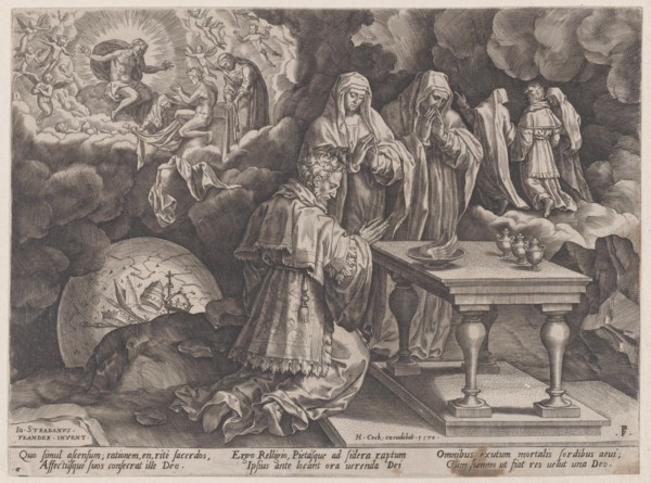 Old Age and Death, from "The Course of Human Life", 1570.