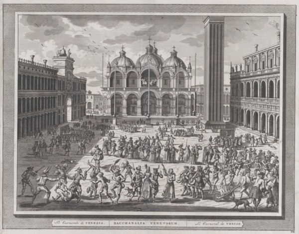 The Carnival of Venice, from: Thesaurus Antiquitatum et Historiarum Italiae, vol. IX, 1722.