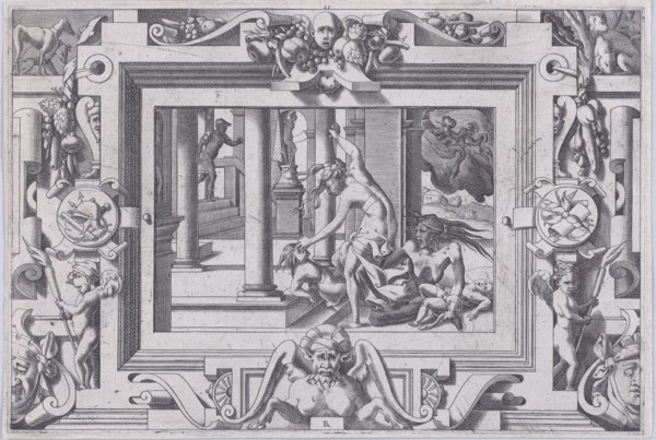 Medea Kills Her Two Children by Jason (Pour qui d'Absyrte a le sang repandu, fait que du sien le tort lui soit rendu...), 1563.