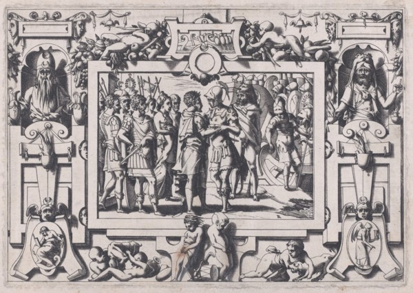 Jason Arrives at Colchis (Enfin parvint jusqu'en Colchis Jason...), 1563.