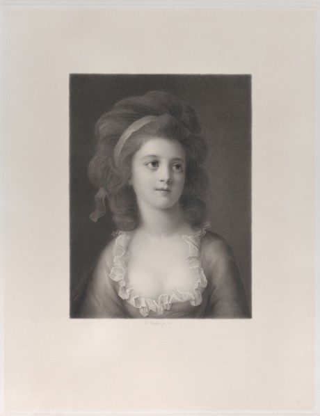 Half-length portrait of Sophie or Apollonia Helena Potocka as a young girl, 1872.