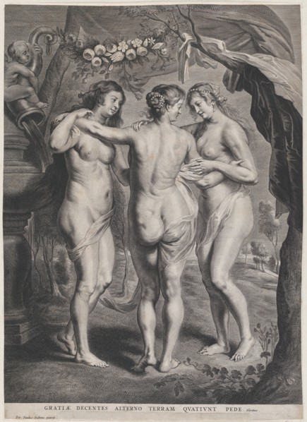 The Three Graces, ca. 1630-74.
