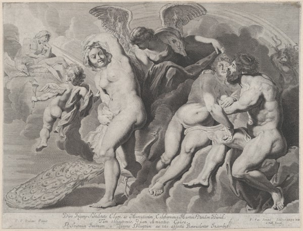 Ixion deceived by Hera, 1620-24.
