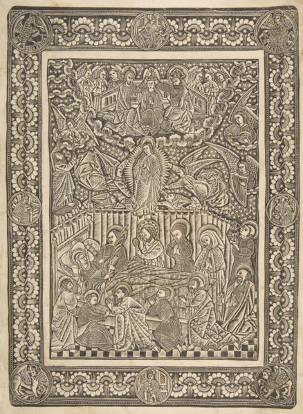 The Death, Assumption, and Crowning of the Virgin, ca. 1470-85.
