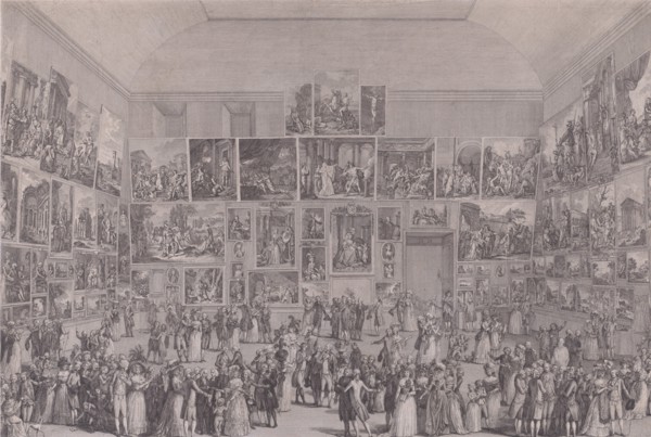 Exposition au Salon du Louvre en 1787, 1787.