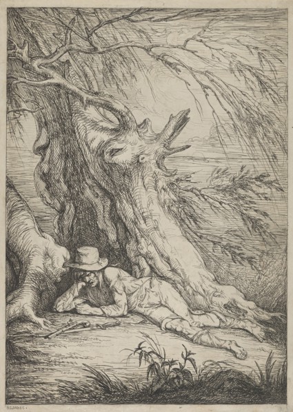 Bandit Beneath a Tree, 1795-1801.