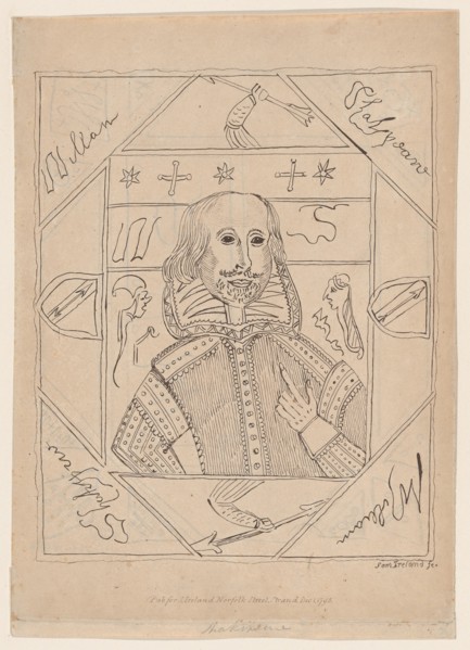 William Shakespeare, 1795.