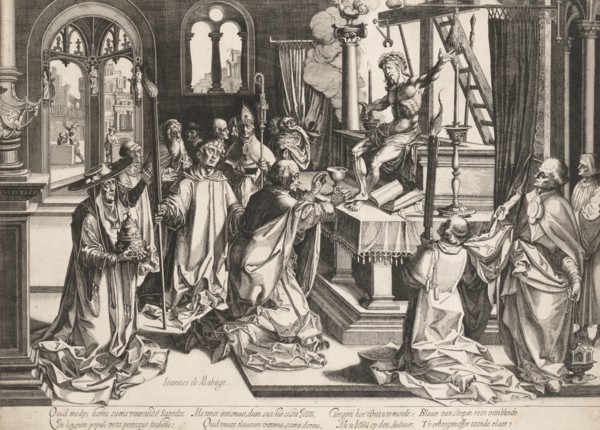 Mass of St. Gregory.