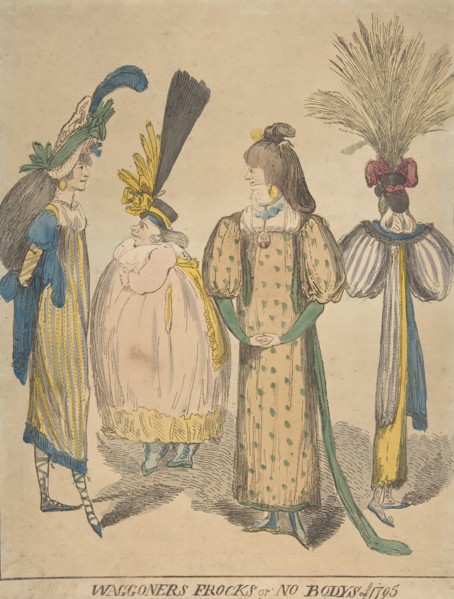 Waggoners Frocks or No Bodys of 1795, August 4, 1795.