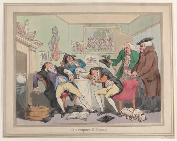 O Tempora, O Mores!, December 1799.