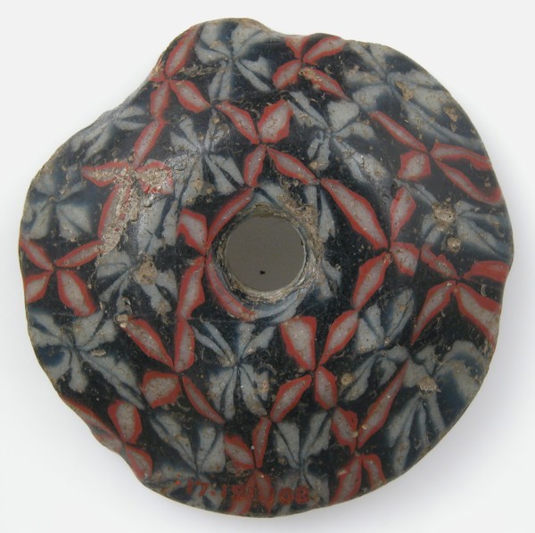 Conical Flattened Bead, Frankish, 500-600.