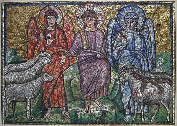 Separation of Sheep and Goats, Byzantine, early 20th century (original dated early 6th century).